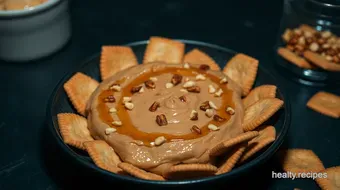 Crunchy Peanut Butter and Crackers Delight: A Simple Snack to Love recipe card