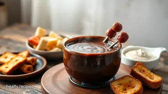 Chocolate Fondue with Sweet Dippers