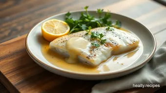 Cooked Sole with Butter Sauce in 20 Min