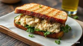 Grilled Chicken Salad Sandwich Melt