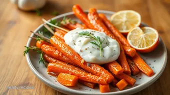 Roasted Carrots with Garlic & Herbs Easy Side Dish