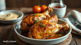 Baked Chicken Drumsticks with Crispy Skin