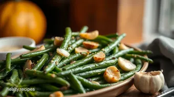 Oven-Roasted Green Beans with Garlic