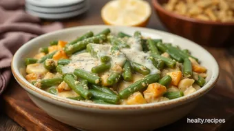 Bake Green Beans Creamy Keto Casserole