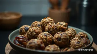 Nutty Date Energy Balls: Easy & Healthy Date Recipes You’ll Love recipe card