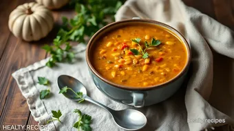 Quick Lentil Soup - Hearty & Delicious