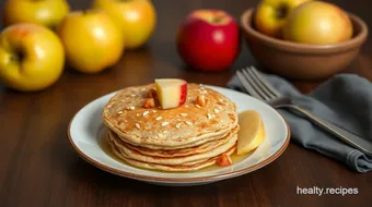 Quick Oatmeal Pancakes with Apples in 15 Min