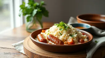 Quick Rice Sausage Delight in 30 Minutes