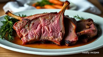 How to Make the Best Roasted Rack of Lamb: A Tender Delight! recipe card