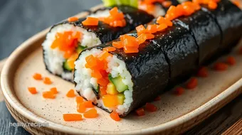 Salmon Eggs: 5 Best Ways to Make Delightful Sushi Rolls recipe card