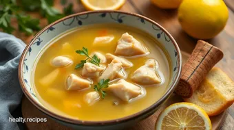 Slow Cooker Chicken Soup with Lemon Zest