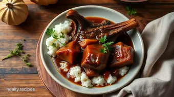 Slow Cooker Oxtail Stew with Glaze