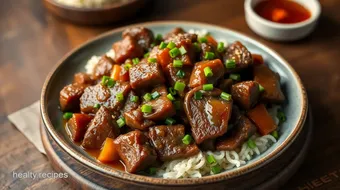 Stir-Fry Top Sirloin Beef with Honey Sauce