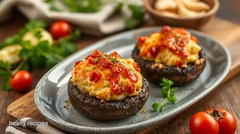 Bake Stuffed Portobello Mushrooms Delightfully