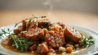 Sautéed Sausage Stuffing with Herbs