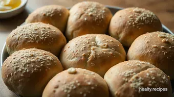 My Easy Recipe for the Healthiest Bread at Subway: Whole Wheat Rolls recipe card