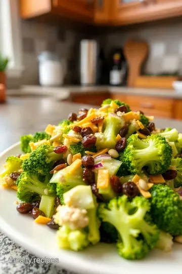 Amish Broccoli Salad with Sweet and Tangy Dressing steps