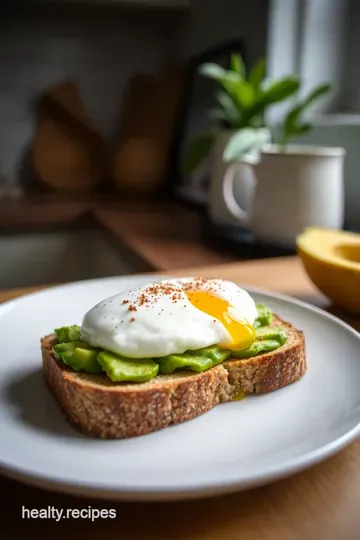 Avocado Toast with Poached Egg steps