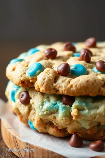 Chips Ahoy Stuffed S mores Big Cookie presentation