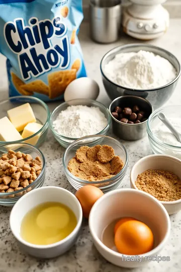 Bake Chips Ahoy Big Cookies with S’mores Bliss ingredients