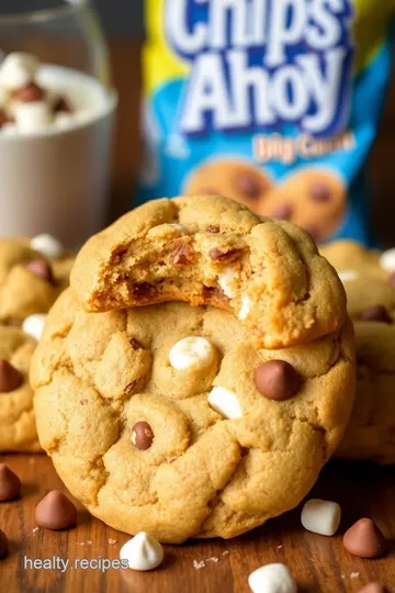 Bake Chips Ahoy Big Cookies with S’mores Bliss presentation