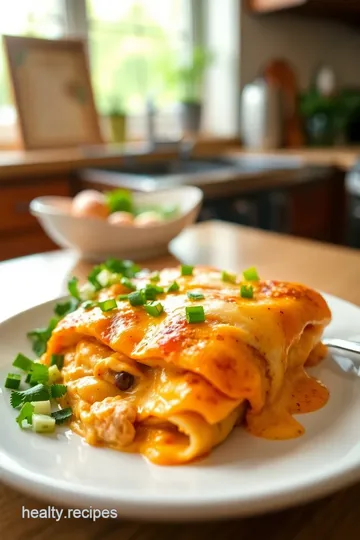 Creamy Mushroom Wolf Chile Enchiladas steps