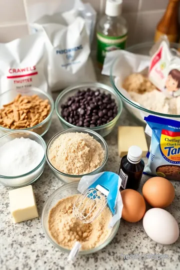 Disney Chocolate Chip Cookies ingredients