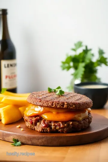 Easy Baked Hamburgers presentation