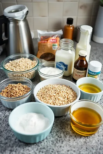 Oat Molasses Bread Recipe ingredients