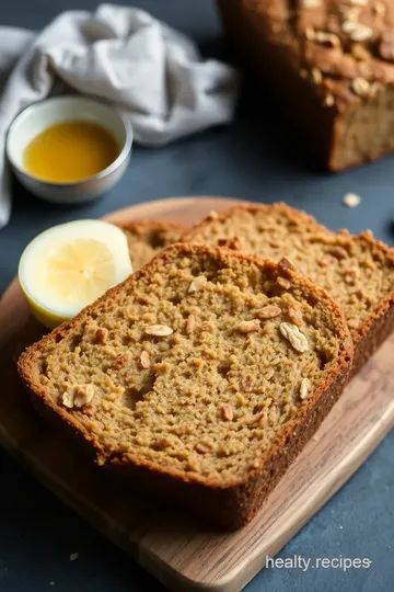 Oat Molasses Bread Recipe presentation