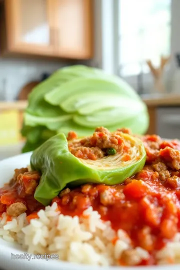 Dr. Nouns Stuffed Cabbage Rolls steps