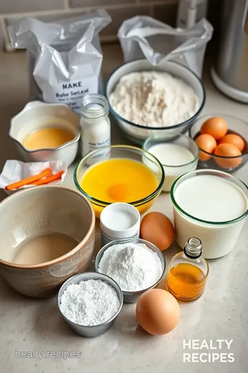 Rachel Ray-Inspired Yellow Cake ingredients