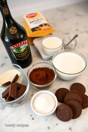 Baileys Irish Cream Chocolate Wafer Drink ingredients