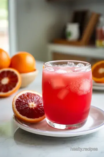 Bright & Zesty Blood Orange Juice steps