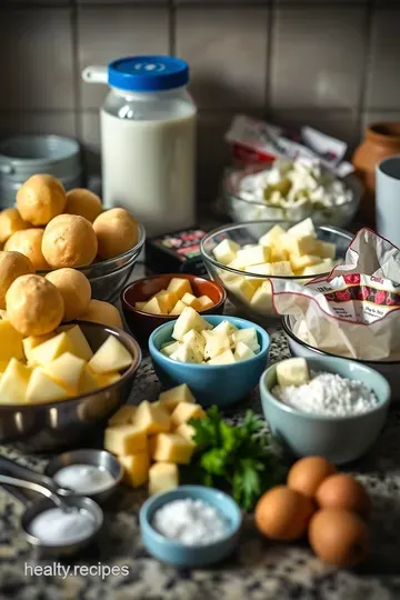 Build-Your-Own Mashed Potato Bar: A Comfort Food Delight! ingredients