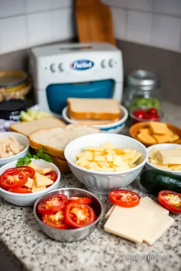 Classic Cheese Sliced Sandwiches ingredients