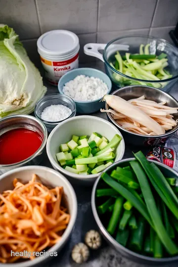 Classic Kimchi: The Fermented Wonder ingredients
