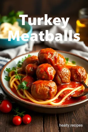 Easy Turkey Meatballs - High-Protein Delight presentation