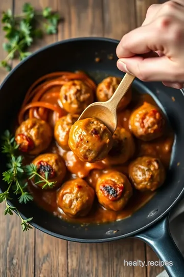 Easy Turkey Meatballs - High-Protein Delight steps