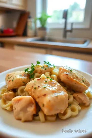 Creamy Garlic Chicken Skillet: Low Carb Low Sodium Delight steps