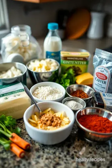 Creamy Queso Mozzarella Dip: A Cheesy Delight ingredients