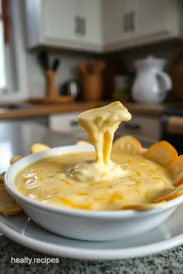 Creamy Queso Mozzarella Dip: A Cheesy Delight steps