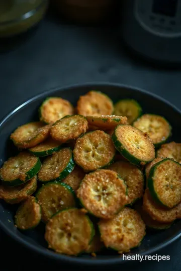 Crispy Fried Cucumbers: A Crunchy Delight presentation