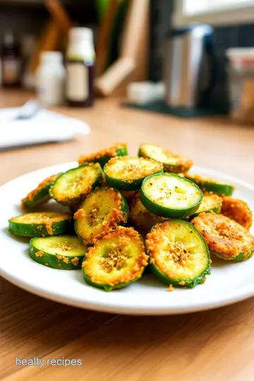 Crispy Fried Cucumbers: A Crunchy Delight steps