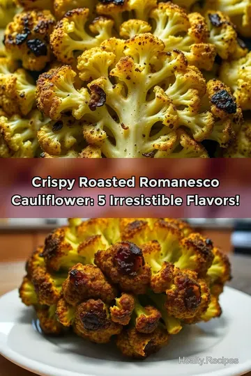 Crispy Roasted Romanesco Cauliflower: 5 Irresistible Flavors!