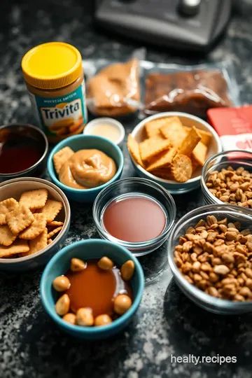 Crunchy Peanut Butter and Crackers Delight ingredients