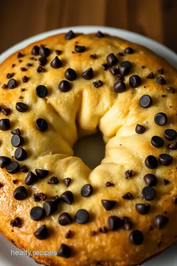 Decadent Chocolate Chip Bagels: A Sweet Twist on the Classic presentation