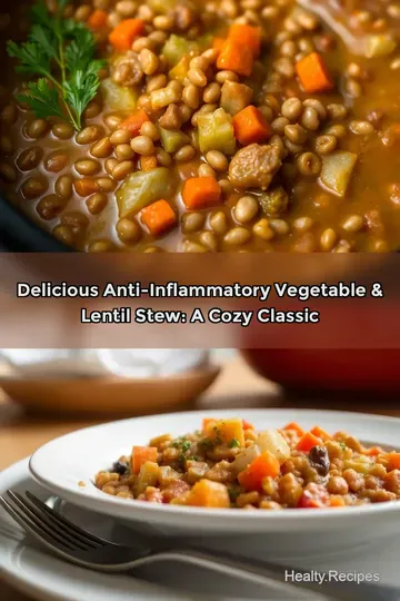Delicious Anti-Inflammatory Vegetable & Lentil Stew: A Cozy Classic