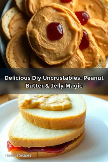 Delicious DIY Uncrustables: Peanut Butter & Jelly Magic