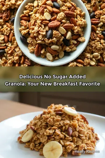 Delicious No Sugar Added Granola: Your New Breakfast Favorite